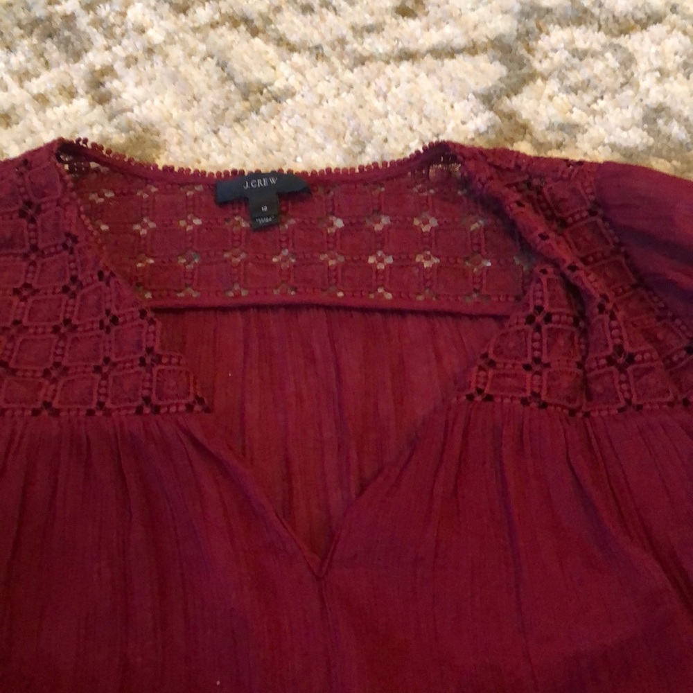 Ruby Red Blouse - image 2
